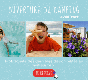 Camping Clos du Bourg à Notre Dame de Monts : offre pour l'ouverture