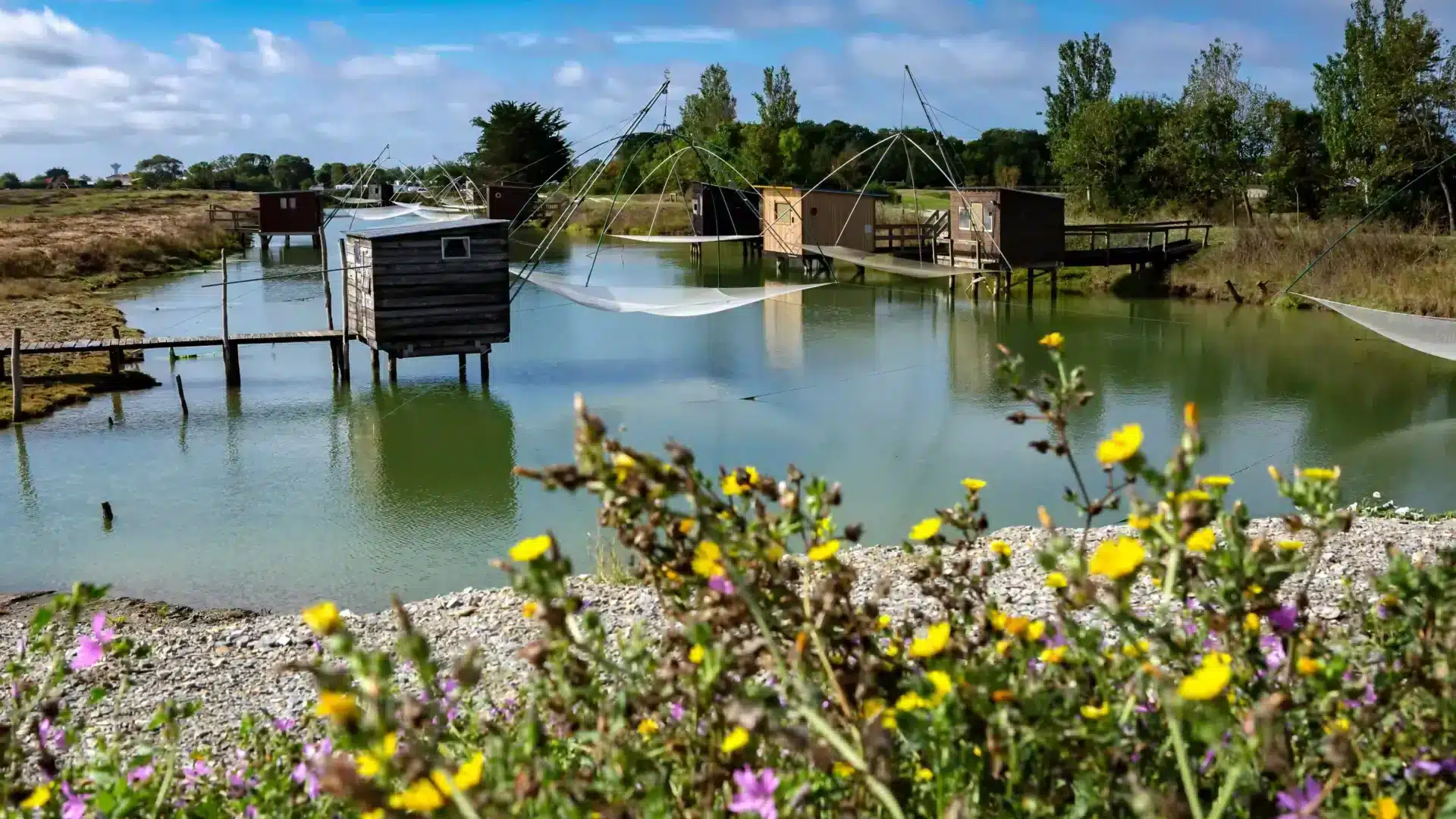 Carrels de Pêche à La Barre-de-Monts en Vendée