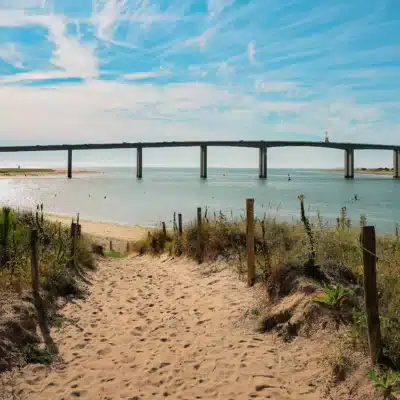 Strand bij La Barre-de-Monts in de Vendée.
