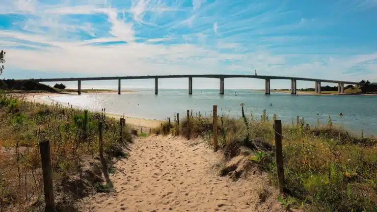 Plage de La Barre-de-Monts en Vendée.