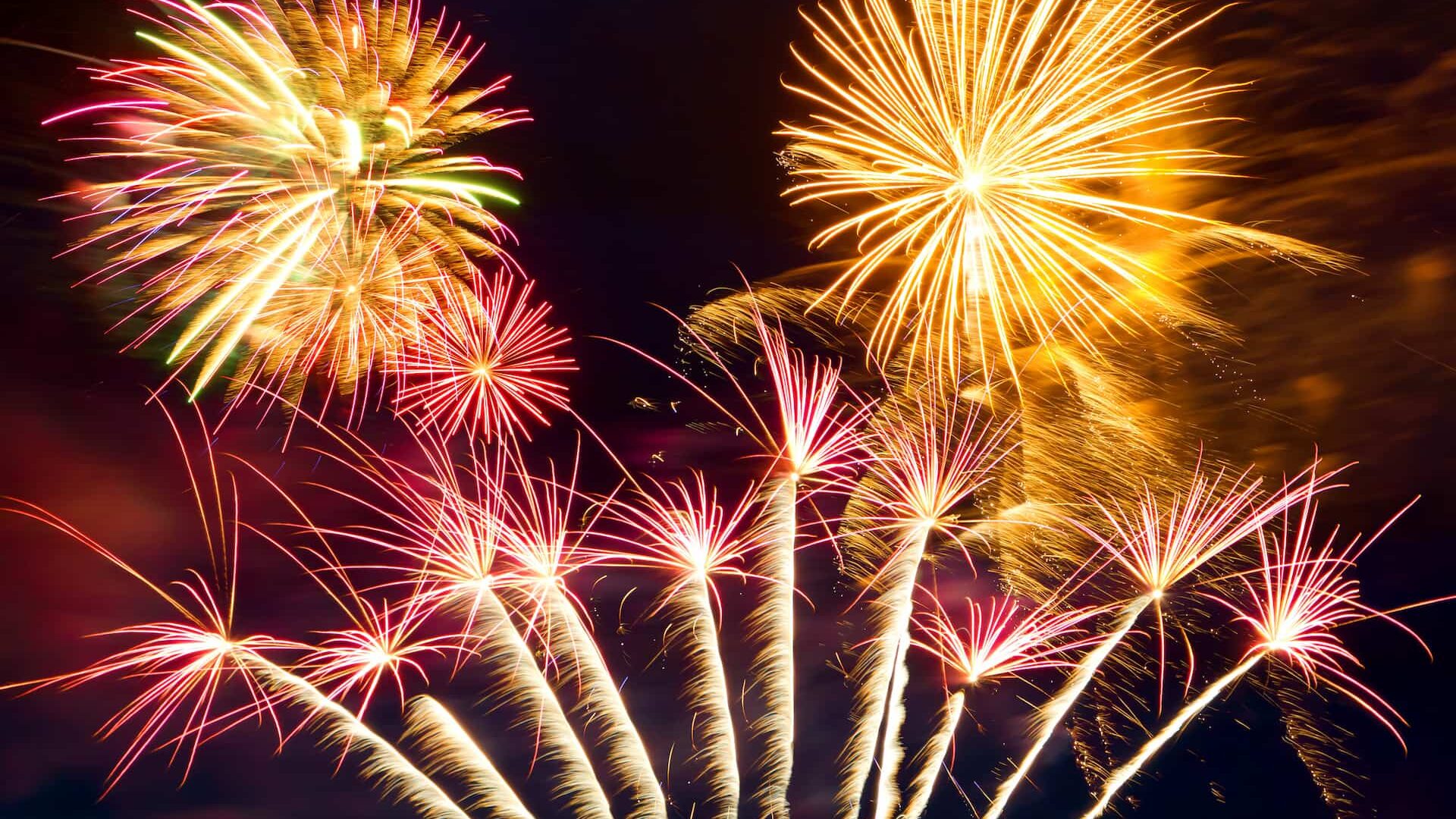 Feux d'artifice du 15 août 2025 à Notre-Dame-de-Monts.